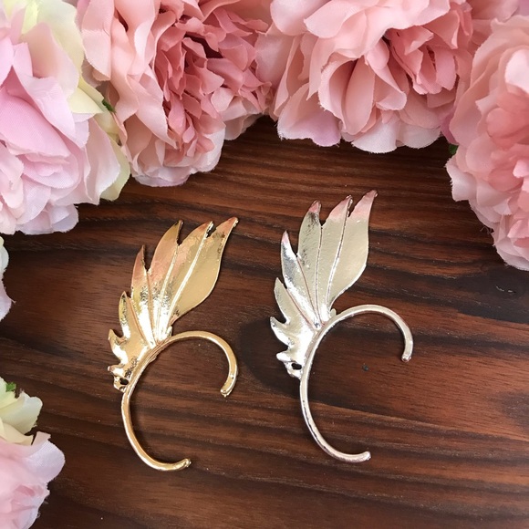 Punk Goth Flame Ear Cuff Clip Earring - Picture 4 of 7